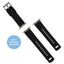 Apple Watch | Elite Silicone | Khaki Tan Top / Black Bottom - Barton Watch Bands