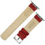 Apple Watch |  Red Alligator Grain Leather - Barton Watch Bands