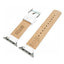 Apple Watch | White Leather & Stitching - Barton Watch Bands
