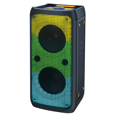 Supersonic 2 x 8" Portable Bluetooth Speaker with True Wireless Technology (IQ-7028DJBT) by Jupiter Gear Home