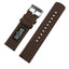 Chocolate Brown | Crafted Canvas - Barton Watch Bands