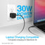 Naztech 30W PD Wall Charger + USB-C to USB-C Cable 6ft for Traveling by Jupiter Gear Home