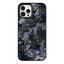 iPhone | Blue Flake Real Forged Chunk Carbon Fiber Phone Case | CLASSIC Series