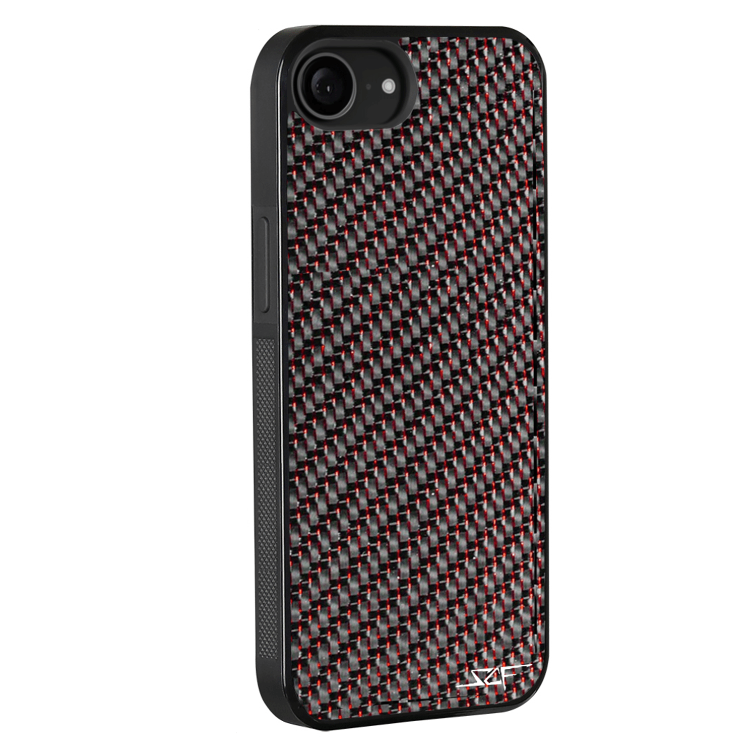 iPhone | Red Lace Real Carbon Fiber Phone Case | CLASSIC Series