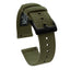 Samsung Galaxy Watch Active 2 | Army Green Canvas - Barton Watch Bands