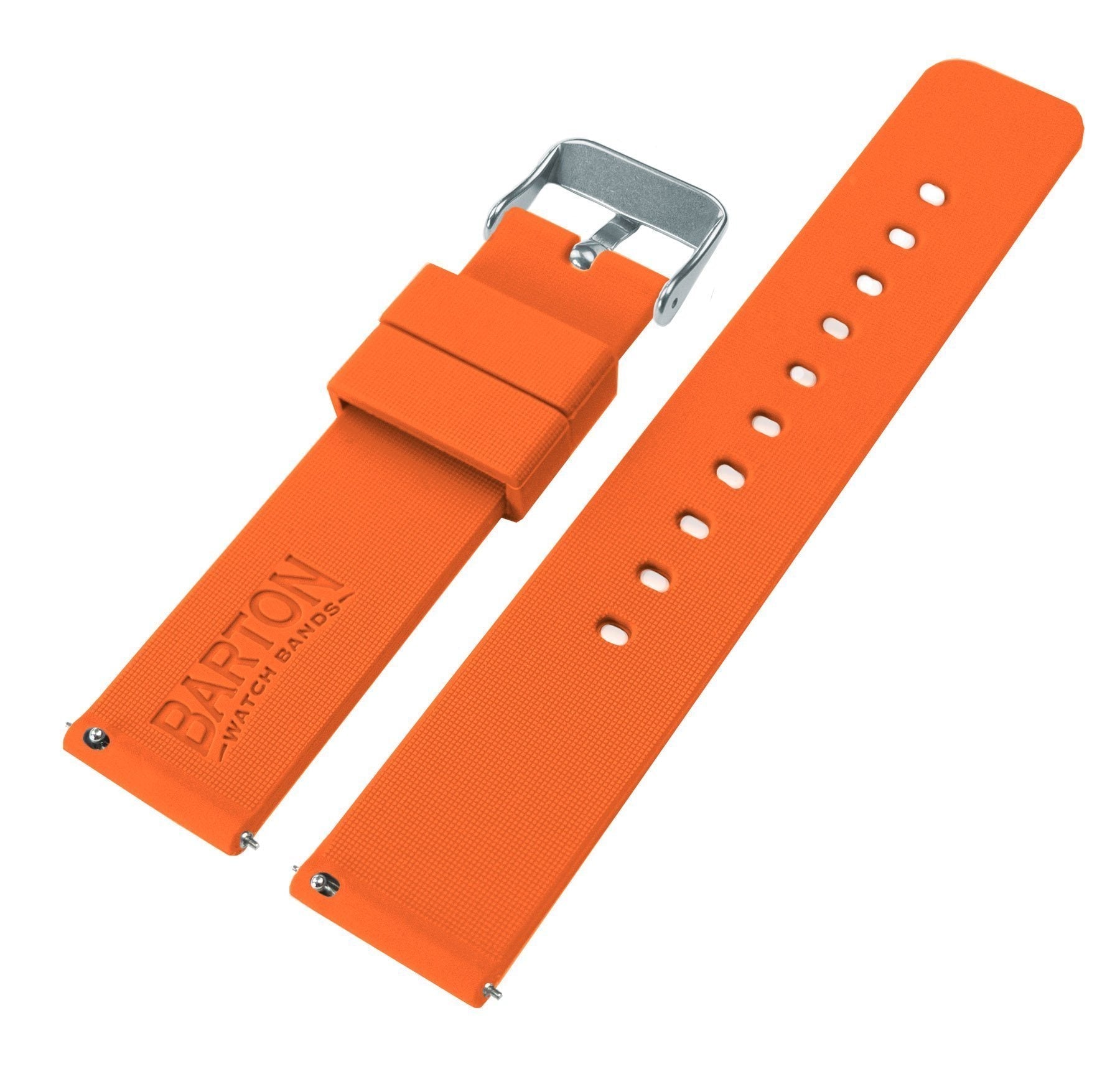 Samsung Galaxy Watch Active  | Silicone | Pumpkin Orange - Barton Watch Bands