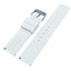 Samsung Galaxy Watch Active  | Silicone | White - Barton Watch Bands