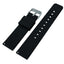 Samsung Galaxy Watch | Silicone | Black - Barton Watch Bands